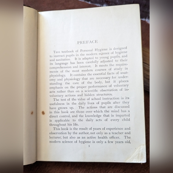 Personal Hygiene by Frank Overton 1913 Antique Hardcover Book - Picture 13 of 16